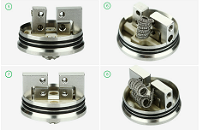 ATOMIZER - WISMEC Neutron RDA ( Stainless ) image 4