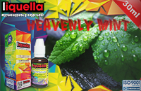 30ml HEAVENLY MINT 9mg eLiquid (With Nicotine, Medium) - Liquella eLiquid by HEXOcell image 1