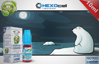 10ml POLAR BEAR MINT 12mg eLiquid (With Nicotine, Medium) - Natura eLiquid by HEXOcell image 1