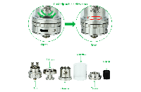 ATOMIZER - GEEK VAPE Griffin 25 Plus RTA ( Stainless ) image 6