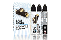 90ml COOKIES & CREAM CANNOLI 6mg High VG eLiquid (With Nicotine, Low) - eLiquid by Bam Bam's image 1