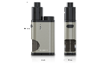 KIT - Eleaf Pico Squeeze Squonk Mod Full Kit ( Black ) image 3