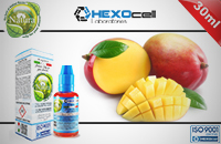 30ml MANGO 6mg eLiquid (With Nicotine, Low) - Natura eLiquid by HEXOcell image 1