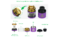 ATOMIZER - IJOY LIMITLESS RDTA Classic ( Black ) image 5