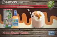 60ml MILK & CARAMEL SPECIAL EDITION 3mg High VG eLiquid (With Nicotine, Very Low) - Natura eLiquid by HEXOcell image 1