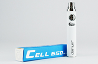 BATTERY - DELIRIUM CELL 650mA eGo/eVod Top Quality ( White ) image 1