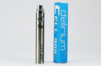 BATTERY - DELIRIUM CELL 900mA eGo/eVod Top Quality ( Stainless ) image 1