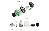 ATOMIZER - VAPORESSO Veco Plus Tank Atomizer ( Stainless ) image 3