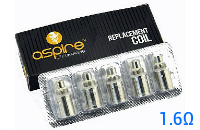 ATOMIZER - 5x BDC Atomizer Heads for ASPIRE CE5 & CE5-S ( 1.6 ohms ) - 100% Authentic image 1