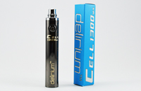 BATTERY - DELIRIUM CELL 1300mA eGo/eVod Top Quality ( Gun Metal ) image 1