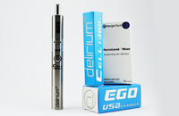 KIT - Kanger Aerotank Mow & delirium Cell 1300mAh Battery ( Variable Airflow eGo / eVod APV Kit - Stainless ) image 2