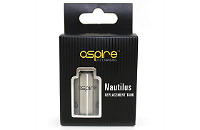 ATOMIZER - ASPIRE Nautilus Mini Replacement Tank ( Steel ) - 2ML Capacity - 100% Authentic image 1