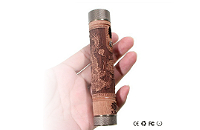 KIT - VISION X.Fir X.Gun VV / VW 18650 2600mA Wooden Mod Battery ( 3-6V / 3-12W ) - 100% Authentic image 4