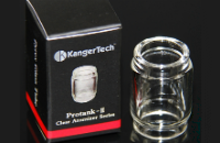 ATOMIZER - KANGER Replacement Tank For Aerotank & Protank, 2, 3 ( Pyrex Glass ) - 2.4ML Capacity - 100% Authentic image 1