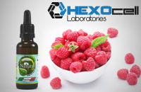 30ml RASPBERRY 0mg eLiquid (Without Nicotine) - Natura eLiquid by HEXOcell image 1