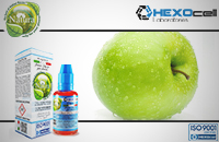 30ml GREEN APPLE 0mg eLiquid (Without Nicotine) - Natura eLiquid by HEXOcell image 1