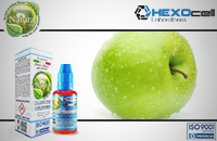 30ml GREEN APPLE 9mg eLiquid (With Nicotine, Medium) - Natura eLiquid by HEXOcell image 1