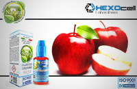 30ml RED APPLE 0mg eLiquid (Without Nicotine) - Natura eLiquid by HEXOcell image 1