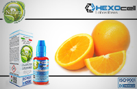 30ml ORANGE 0mg eLiquid (Without Nicotine) - Natura eLiquid by HEXOcell image 1