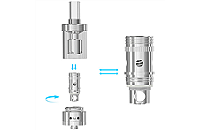 ATOMIZER - Eleaf Melo Sub Ohm Glassomizer image 6