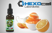 30ml ORANGES & CREAM 18mg eLiquid (With Nicotine, Strong) - Natura eLiquid by HEXOcell image 1