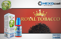 30ml ROYAL TOBACCO 18mg eLiquid (With Nicotine, Strong) - Natura eLiquid by HEXOcell image 1