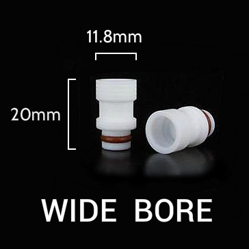 VAPING ACCESSORIES - 510 Teflon Drip Tip ( White )