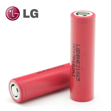 BATTERY - LG HE2 18650 3.7V 35A 2500mAh High Drain ( Flat Top )