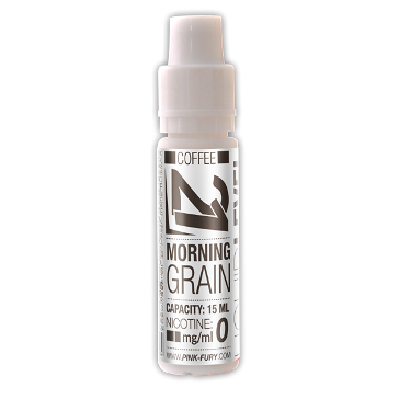 15ml MORNING GRAIN / COFFEE 18mg eLiquid (With Nicotine, Strong) - eLiquid by Pink Fury