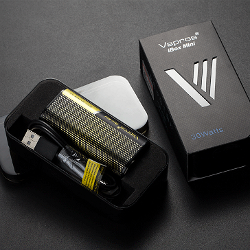 KIT - Vapros iBox Mini 30W Sub Ohm - 2000mAh VV/VW ( Black )