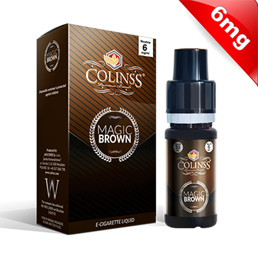 10ml MAGIC BROWN 6mg eLiquid (Nugat, New Batch) - eLiquid by Colins's