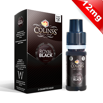 10ml ROYAL BLACK 12mg eLiquid (555 Tobacco) - eLiquid by Colins's