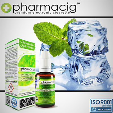 30ml POLAR MINT 0mg eLiquid (Without Nicotine) - eLiquid by Pharmacig