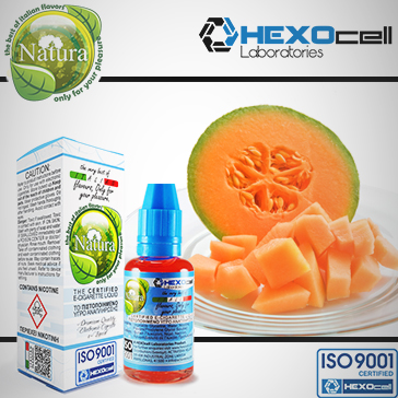 30ml MELON 0mg eLiquid (Without Nicotine) - Natura eLiquid by HEXOcell