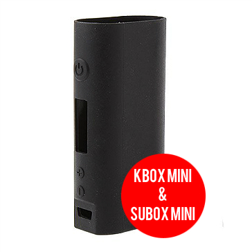 VAPING ACCESSORIES - Kanger Kbox Mini & Subox Mini Protective Silicone Sleeve ( Black )