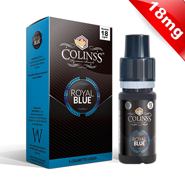 10ml ROYAL BLUE 18mg eLiquid (Tobacco, Tea & Caramel) - eLiquid by Colins's