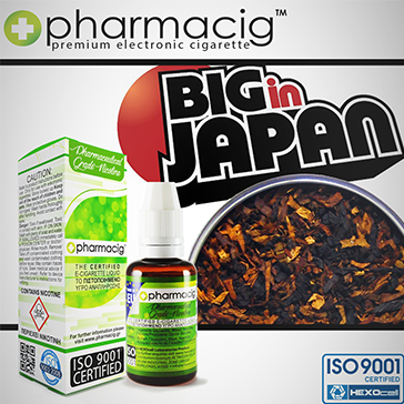 30ml BIG IN JAPAN 18mg eLiquid (With Nicotine, Strong) - eLiquid by Pharmacig