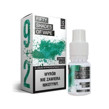 10ml MINT 0mg eLiquid (Without Nicotine) - eLiquid by Fifty Shades of Vape