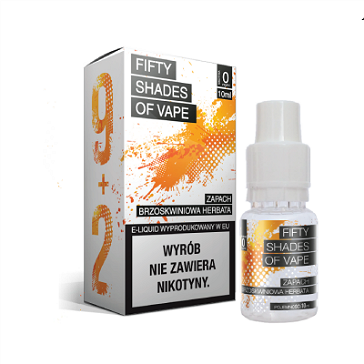 10ml PEACH TEA 0mg eLiquid (Without Nicotine) - eLiquid by Fifty Shades of Vape