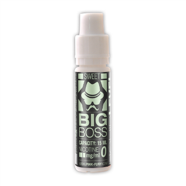 15ml BIG BOSS / SWEET 0mg eLiquid (Without Nicotine) - eLiquid by Pink Fury