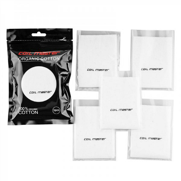 VAPING ACCESSORIES - Coil Master Organic Japanese Cotton Wickpads