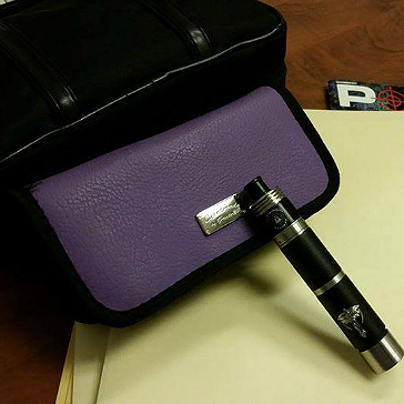 VAPING ACCESSORIES - Pandoras Enigma Handmade Leather Carry Case ( Allium )