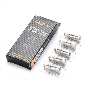 ATOMIZER - 5x Kanthal Coils for ASPIRE Triton Mini, Nautilus & Nautilus Mini ( 1.2 ohms )