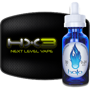 30ml HX3 12mg eLiquid (With Nicotine, Medium) - eLiquid by Halo