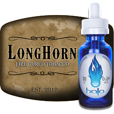 30ml LONGHORN 3mg eLiquid (With Nicotine, Very Low) - eLiquid by Halo