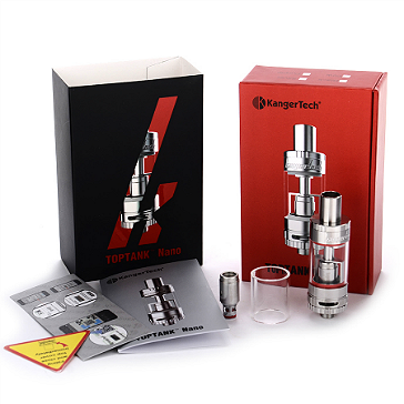 ATOMIZER - KANGER Toptank Nano Clearomizer ( Stainless )