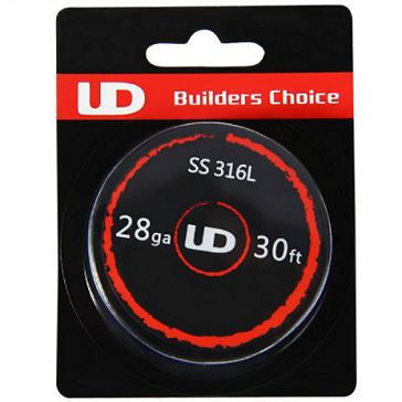 VAPING ACCESSORIES - UD SS 316L 28 Gauge Wire ( 30ft / 9.15m )