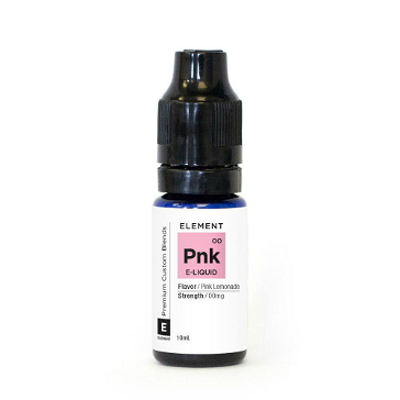 10ml PINK LEMONADE 0mg eLiquid (Without Nicotine) - by Element E-Liquid