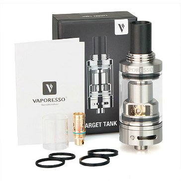 ATOMIZER - VAPORESSO Target cCell No-Wick Ceramic Coil Atomizer (Silver)