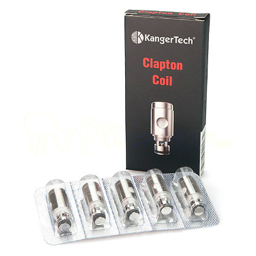 ATOMIZER - 5x KANGER SSOCC Clapton Coil Atomizer Heads (0.5Ω)